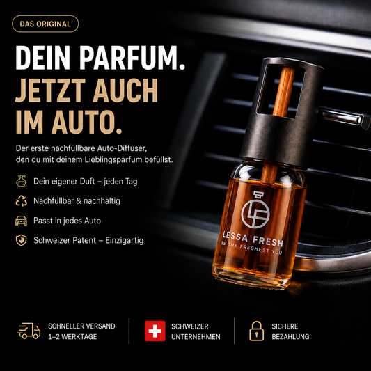 Lessa Fresh - Dein Parfum. Jetzt im Auto.